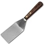 Dexter-Russell 4-by-2-1/2-Inch Pancake Turner, Stainless Steel and Walnut