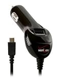 New OEM Verizon Micro USB V9 Car Charger with USB Port for Motorola Droid RAZR Maxx