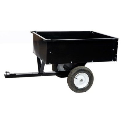 examen Remorque pour tondeuse autoportée tracteur quad basculante capacité 340 kg