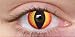 Wild Fire / zombie Halloween Theatrical Lenses/non Prescription