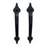 One Pair of Decorative Garage Door Carriage Handles