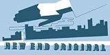 NEW END ORIGINAL - Skyline - Sticker
