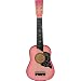 Kid's Acoustic Toy Guitar with Carrying Bag and Accessories - Pink