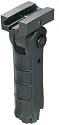 UTG Ambi Foldable Tactical Foregrip with 5 Adjustable Positions (Black)