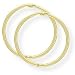 9ct 14mm Thin Hinged Sleeper Earrings. Beautiful presentation gift box and anonymous outer packaging. Money back if not 100% delighted