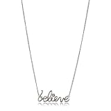 Disney Couture Inspirational Believe Necklace