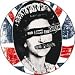 Sex Pistols - God Save the Queen on Distressed British Flag (UK, Union Jack) - 1