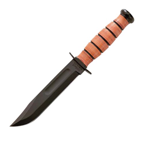 Ka-bar Knives US NAVY - Straight Edge - Leather Sheath Ka-bar Knives US NAVY - Straight Edge - Leather Sheath