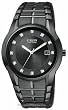 Citizen #BM6675-52G Men's Eco Drive Black IP Stainless Steel Diamond