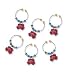 Wine Charms Set of 6 - Crab
