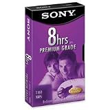 (Price/EA)VHS Tape, 2 Hours 40 Min to 8 Hours of Recording