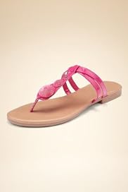 Jewel Embellished Flip-Flops [T02-3518-S]
