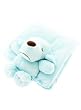 UrbanPup Snuggle Puppy Baby Blue Blanket (Small)