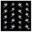 Joby Jewels on White Design Nail Sticker- JB-02