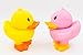 XKX Duck Brother Rubber Bath Toys，Bath-time Fun Toys,Set of 2
