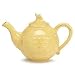 Yellow Bee Honeycomb Shape Teapot Adorable Teapot For Teas