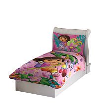 Dora the Explorer and Boots 4pc Toddler Bedding Set New
