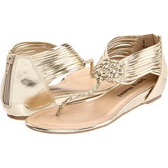 CL by Chinese Laundry Women's Sleeping Beauty Thong Sandal,Light Gold,8.5 M US