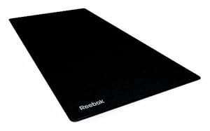 Reebok CV Treadmill Mat - Black, 200 x 100cm