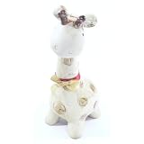 Medium Porcelain Giraffe with Gold Bow (Different Sizes Available)