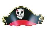 Cardboard Pirate Party Hats (1 dz)