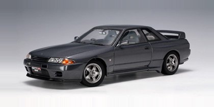 AUTOart 1/18 Street Series Nissan Skyline GTR (R32) Nismo (Grey)-image