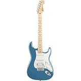 Fender Standard Stratocaster HSS Electric Guitar, Lake Placid Blue Maple Fingerboard