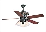 Savoy House 52420MO13 The Grenadine English Bronze Specialty Ceiling Fan 52 Blade Span
