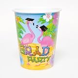 Grad Flamingo Paper Cups