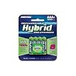 Rayovac Rechargeable Hybrid Batteries, AAA-size, 4-count Carded Pack (Pack of 2)