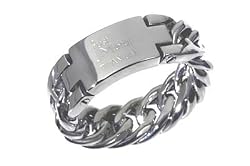 Titanium Curb Chain Ring