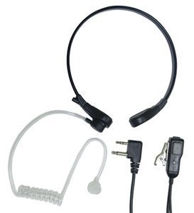 Midland AVPH8 Acoustic Throat Mic for GMRS Radios with PTT/VOX Compartment