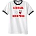 Georgia Beer Pong Ringer T-Shirt