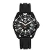 H3 BS1, Black w/Date, Blue, Black Bezel, Black Silicone St