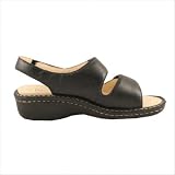 Women's Alessandra Sandal in Black Color: Ice Croco, Size: 6