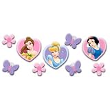 Decorative Mini Foam Shapes: Disney Princess - 9 Pieces