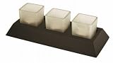 Decorative Candles & Holders Set With Wooden Stand YD05