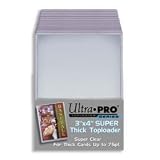 (25) Ultra-Pro 3 x 4 Super Thick Baseball Card Toploader