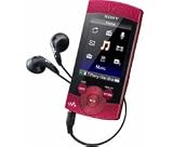 SONY NWZ-S544R 8 GB Multimedia Player - red MP3 with flash memory MP3 player