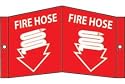 Fire Hose Sign - Acrylic 8 X 14-1/2