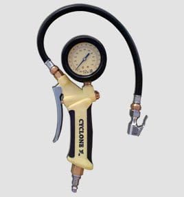 Cyclone High-Flow Tire Inflater/Deflator Gauge 10-160 PSI