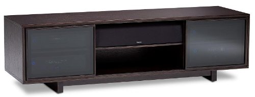 BDI Cirrus 8157 Double Wide Enclosed Cabinet - Espresso Stained Oak