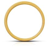 Steering Wheel Cover Faux Leather Beige
