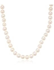 Honora "Classic Pearl Jewelry" White Freshwater Cultured Pearl 7mm Necklace, 18"