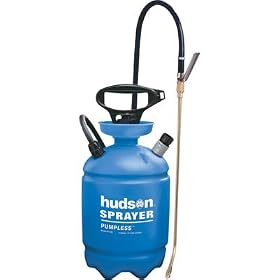 Hudson PumpLess Poly Sprayer - 2 Gallon, Model# 61142 by Hudson