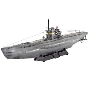 1/144 German U-Boat Type VII C/41 Submarine Model by Revell Germany