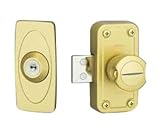 MIWA(美和ロック)面付け補助錠 U9-ND2R-1ATBL (ゴールド)