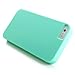 Thousand Eight(TM) For Apple iPhone 4 4S TPU Wrap Up Skin Case Cover w/ Built in Screen Protector + [FREE Touch Screen Stylus](Fashion wrap up Teal) (green) (green 11)
