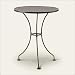 Kettler USA 6871-22 24" Round Mesh Top Outdoor Table