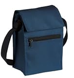 The Fashion Rack Insulated Waterproof Lunch Cooler Perfect for School or Work - Navy BG115
